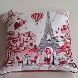 Parisian Charm Accent Pillow